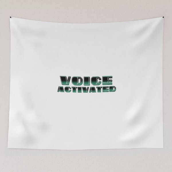Item preview, Voice Activated – Futuristic Tech Typography Design designed and sold by Dospart.
