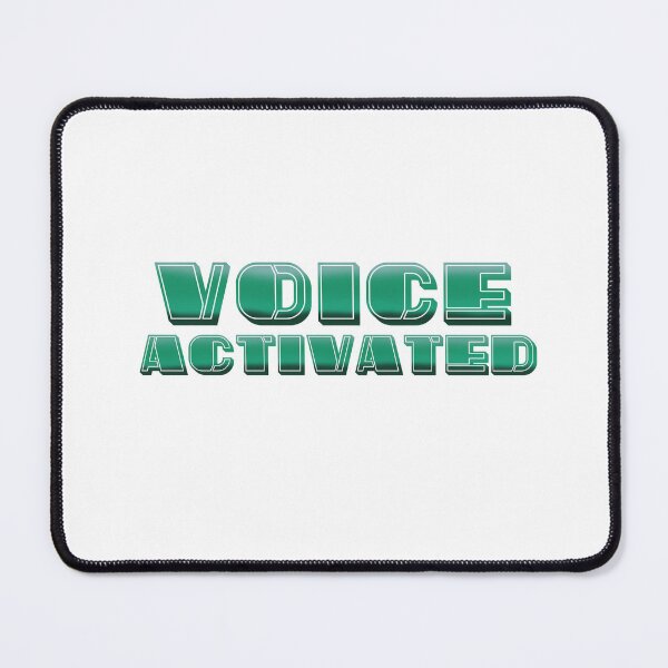 Item preview, Voice Activated – Futuristic Tech Typography Design designed and sold by Dospart.