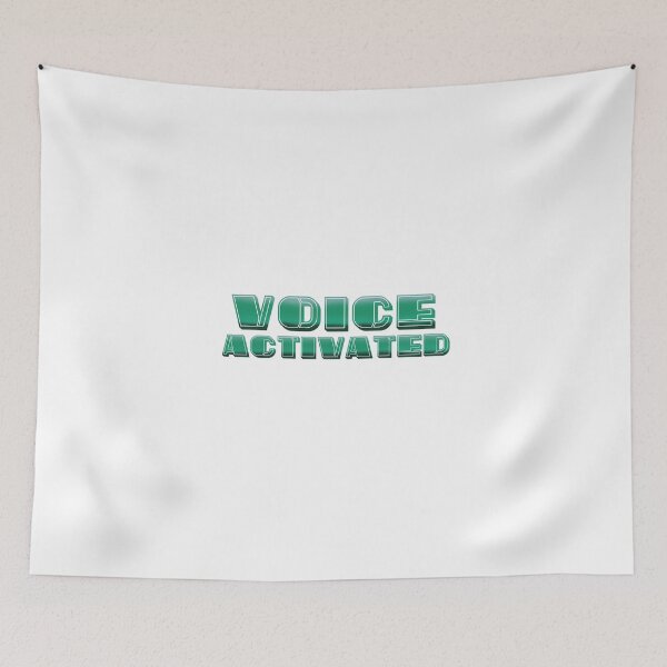 Item preview, Voice Activated – Futuristic Tech Typography Design designed and sold by Dospart.
