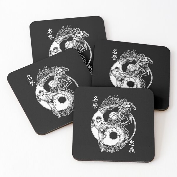 Item preview, MMA Fighter Dragon Yin Yang Knee Kick Mixed Martial Arts designed and sold by GrandeDuc.