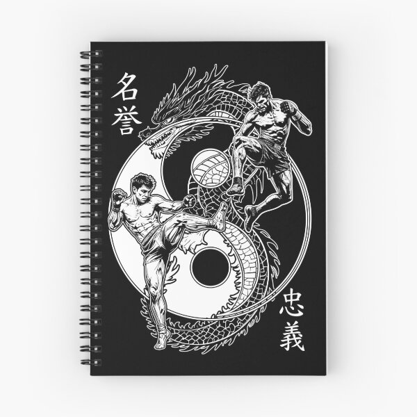 Item preview, MMA Fighter Dragon Yin Yang Knee Kick Mixed Martial Arts designed and sold by GrandeDuc.