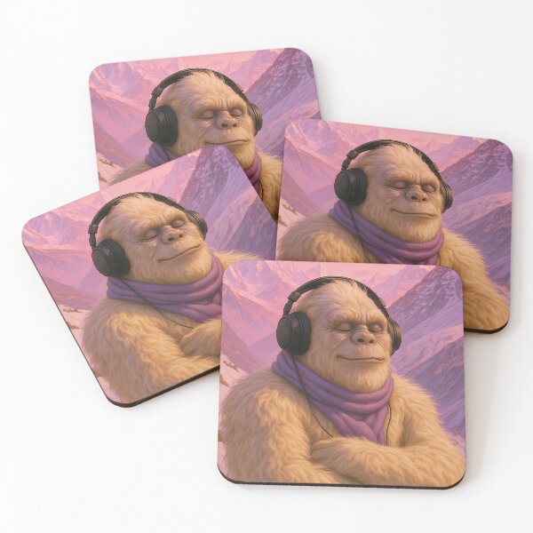 Item preview, Bigfoot listens to music designed and sold by Mauswohn.