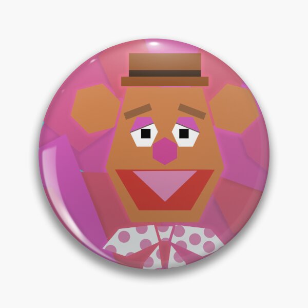 Item preview, Geometric Fozzie Bear (version 1/2 - full background) designed and sold by Jessiwins19.