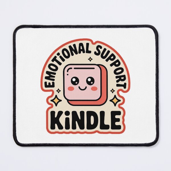Item preview, Emotional Support Kindle | Book Lover Reading Gift designed and sold by Love Between Pages.