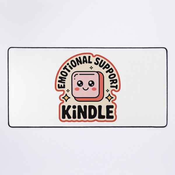 Item preview, Emotional Support Kindle | Book Lover Reading Gift designed and sold by Love Between Pages.