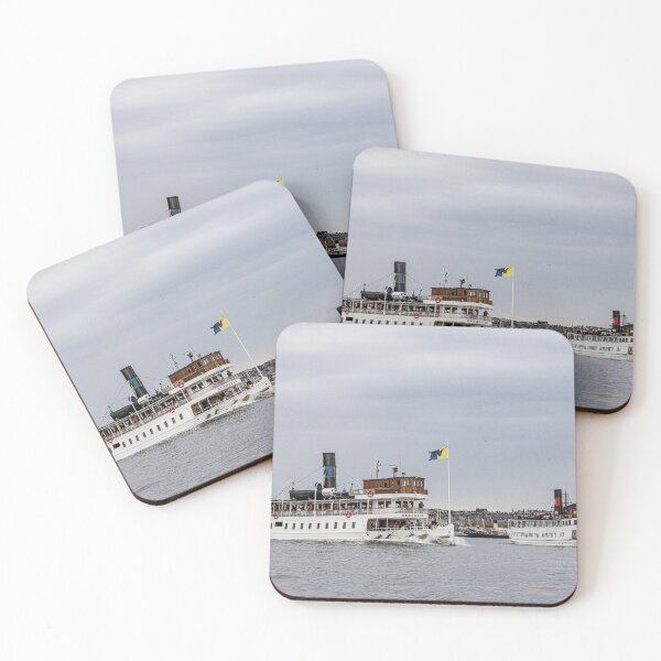 Item preview, Busy Stockholm Harbour designed and sold by Marylou Badeaux.