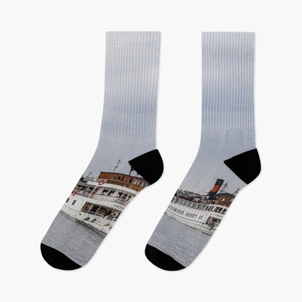 Item preview, Busy Stockholm Harbour designed and sold by Marylou Badeaux.