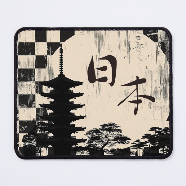 Item preview, Tokyo Japan Pagoda Zen 5 Circle Art (AI Generated) designed and sold by ririe.