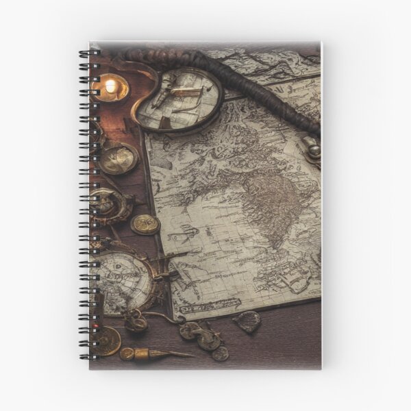Item preview, Cartographer’s Secrets – Antique Map & Relics Wall Art designed and sold by fairmaiden7.