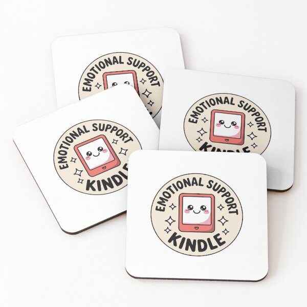 Item preview, Emotional Support Kindle | Book Lover Reading Gift designed and sold by Love Between Pages.