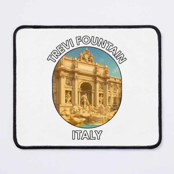 Item preview, Trevi Fountain Rome Italy – Baroque Landmark Adventure designed and sold by inkNext.