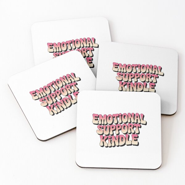 Item preview, Emotional Support Kindle | Book Lover Reading Gift designed and sold by Love Between Pages.