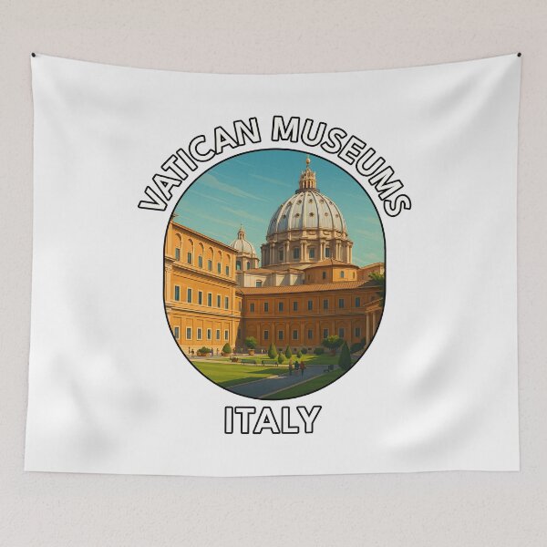 Item preview, Vatican Museums Rome Italy – Historic Landmark Adventure designed and sold by inkNext.