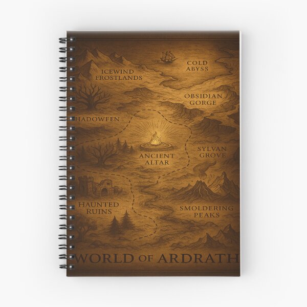 Item preview, Elder Cartographer’s Vault – Map of the Forgotten Hollow designed and sold by fairmaiden7.