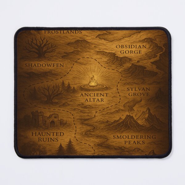 Item preview, Elder Cartographer’s Vault – Map of the Forgotten Hollow designed and sold by fairmaiden7.