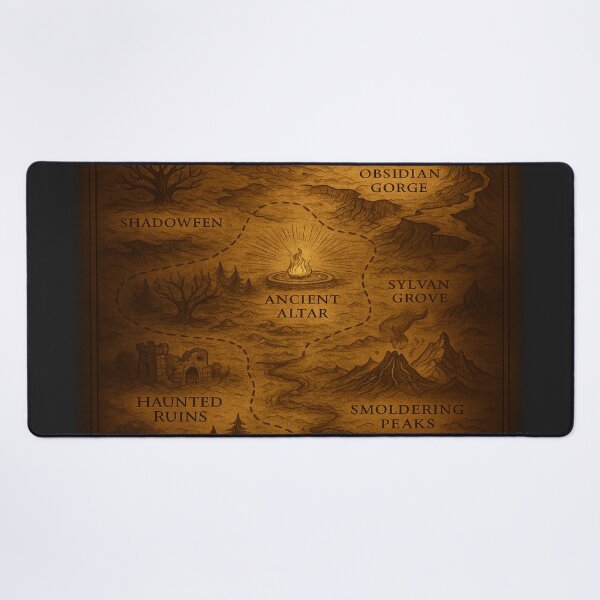 Item preview, Elder Cartographer’s Vault – Map of the Forgotten Hollow designed and sold by fairmaiden7.