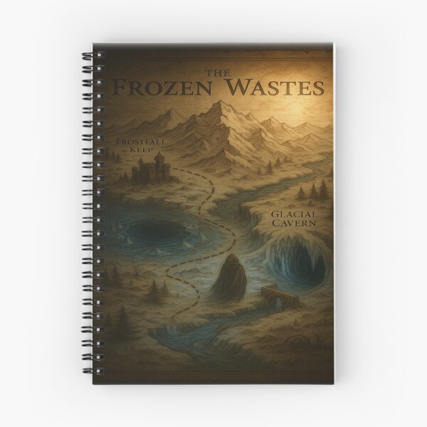 Item preview, “The Emberreach Expanse – Map of Lost Realms and Forgotten Roads” designed and sold by fairmaiden7.