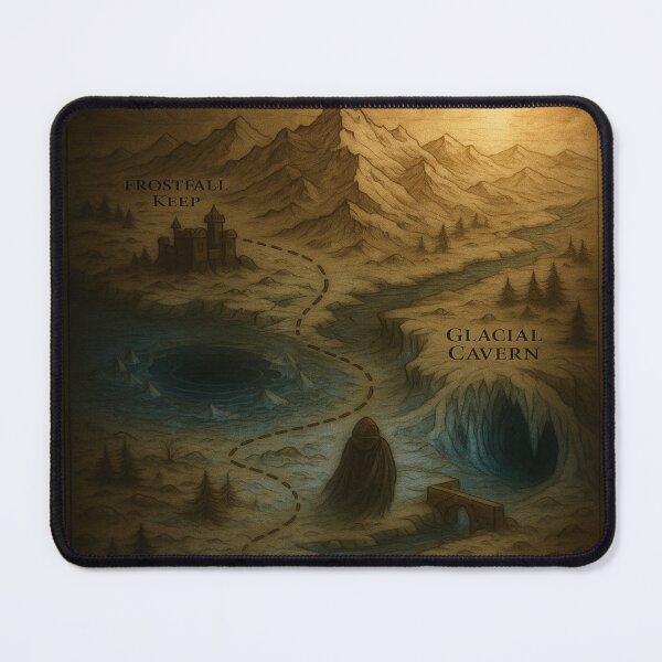 Item preview, “The Emberreach Expanse – Map of Lost Realms and Forgotten Roads” designed and sold by fairmaiden7.