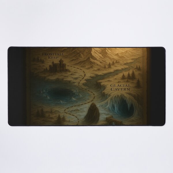 Item preview, “The Emberreach Expanse – Map of Lost Realms and Forgotten Roads” designed and sold by fairmaiden7.