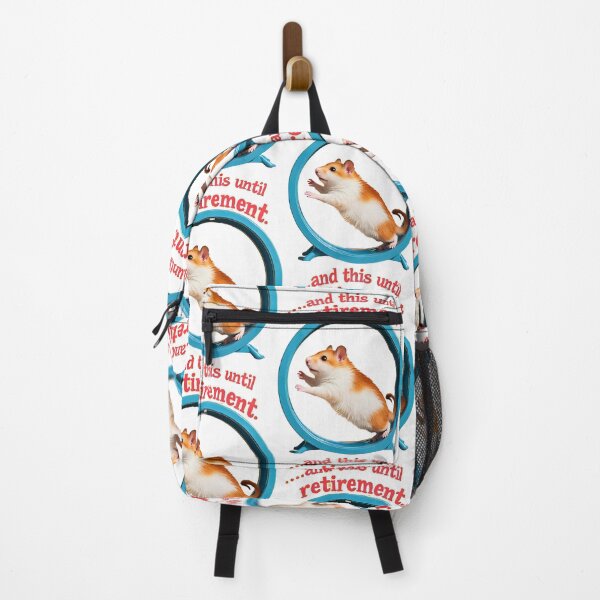 Item preview, “Hamster on the Wheel – Life Until Retirement” designed and sold by RAKO13.