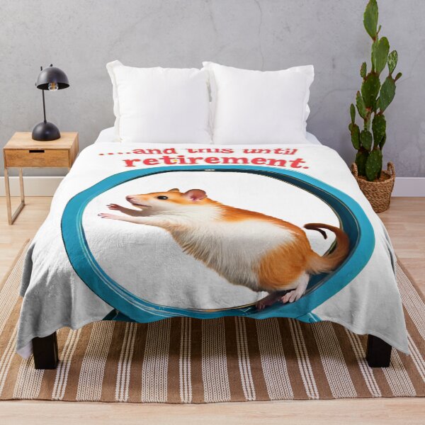 Item preview, “Hamster on the Wheel – Life Until Retirement” designed and sold by RAKO13.