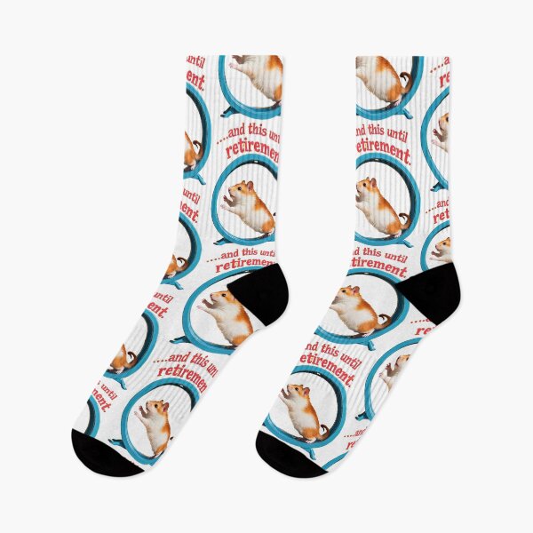 Item preview, “Hamster on the Wheel – Life Until Retirement” designed and sold by RAKO13.