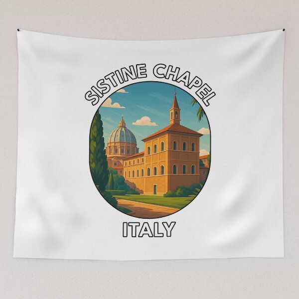 Item preview, Sistine Chapel Vatican City – Renaissance Landmark Adventure designed and sold by inkNext.