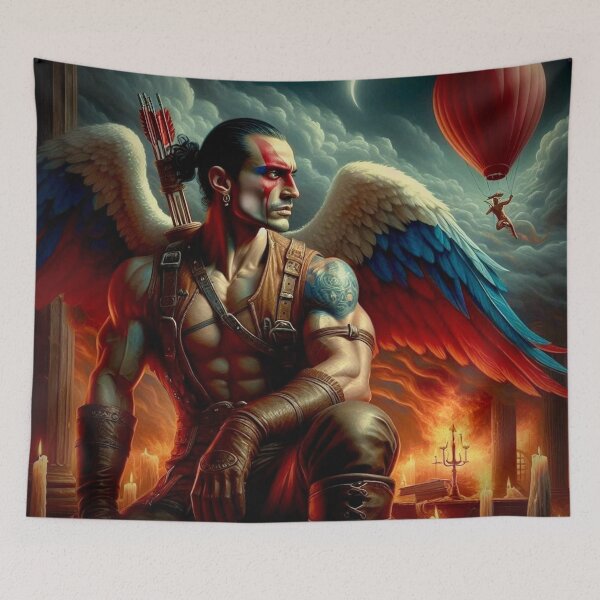 Item preview, Cosmic Rebel Angel Morgenshtern designed and sold by Ghost Archer Illusions.