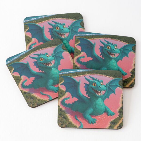 Item preview, Kites at Pink Lake designed and sold by Mauswohn.