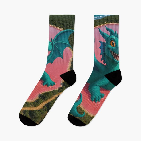 Item preview, Kites at Pink Lake designed and sold by Mauswohn.