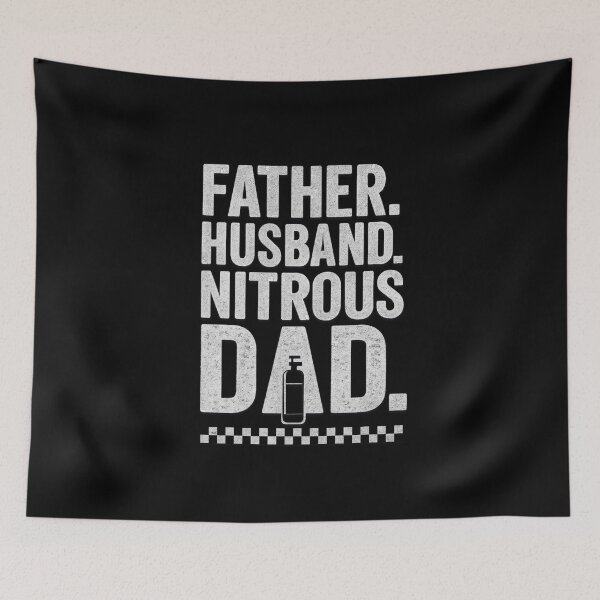 Item preview, Father Husband Nitrous Dad Funny Car Racing Drag Racing Street Car Daddy Nitrous Oxide Fathers Day designed and sold by CarantinedChaos.