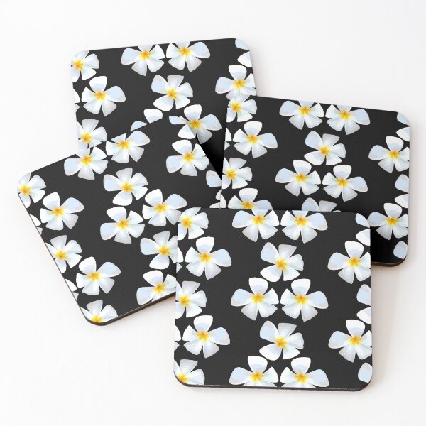 Item preview, hand drawing flowers of  Plumeria, white flowers,  Tree flowers (vector illustration).  designed and sold by MiMee4451.