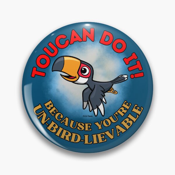 Item preview, Optimist Toucan Do it Bird Frit-Tees designed and sold by Shean Fritts.
