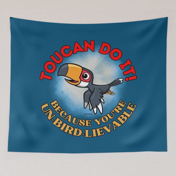 Item preview, Optimist Toucan Do it Bird Frit-Tees designed and sold by Shean Fritts.