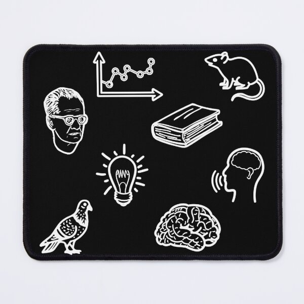 Item preview, Icons of Behaviorism- White designed and sold by KaleidoscopeBA.