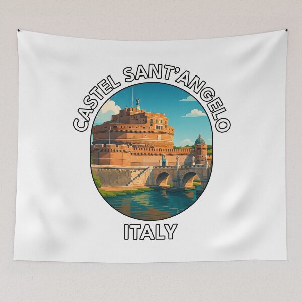 Item preview, Castel Sant’Angelo Rome Italy – Historic Landmark Adventure designed and sold by inkNext.