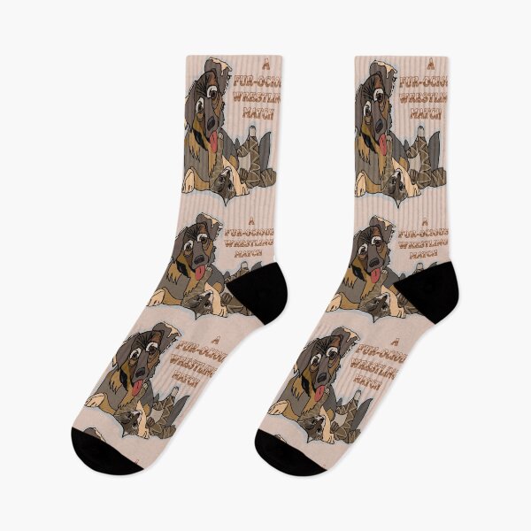 Item preview, A Dog and Cat Wrestling Match designed and sold by kristalcurt.