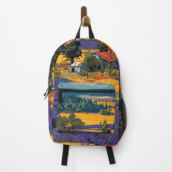 Item preview, Sequim Washington Vintage Travel Poster | Lavender Fields Art designed and sold by TuncGK.