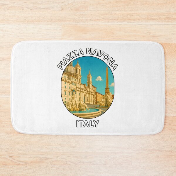 Item preview, Piazza Navona Rome Italy – Baroque Landmark Adventure designed and sold by inkNext.