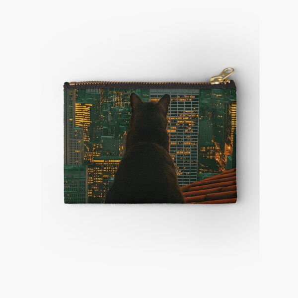 Item preview, Cat over the rooftops of New York designed and sold by Mauswohn.
