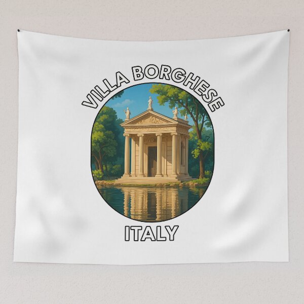 Item preview, Villa Borghese Rome Italy – Scenic Landmark Adventure designed and sold by inkNext.