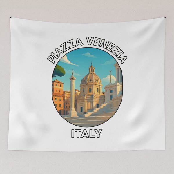 Item preview, Piazza Venezia Rome Italy – Historic Landmark Adventure designed and sold by inkNext.