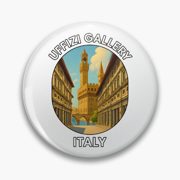 Item preview, Uffizi Gallery Florence Italy – Renaissance Landmark Adventure designed and sold by inkNext.