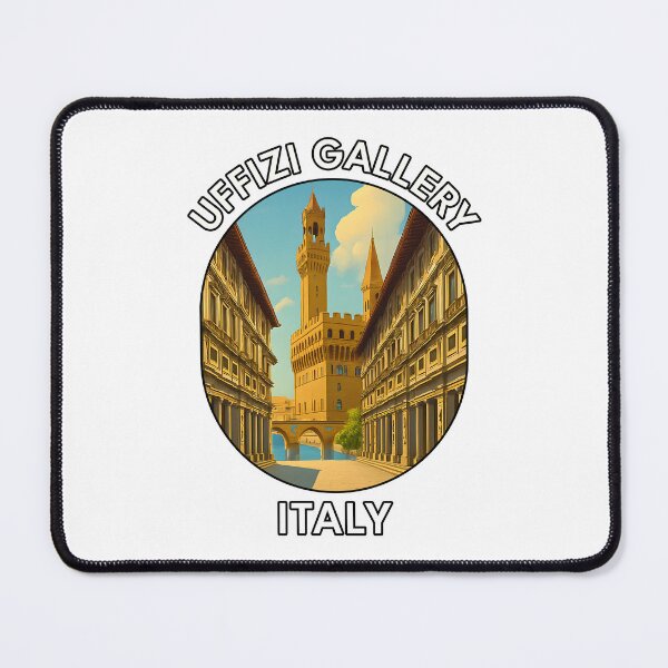 Item preview, Uffizi Gallery Florence Italy – Renaissance Landmark Adventure designed and sold by inkNext.