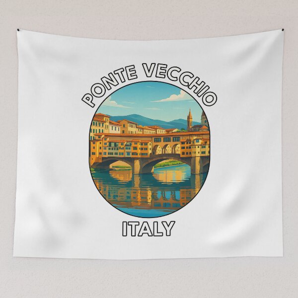 Item preview, Ponte Vecchio Florence Italy – Historic Landmark Adventure designed and sold by inkNext.