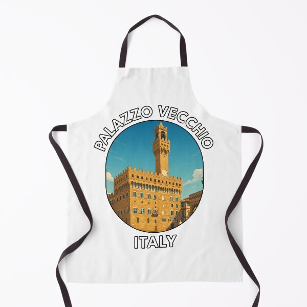 Item preview, Palazzo Vecchio Florence Italy – Landmark Adventure Illustration designed and sold by inkNext.