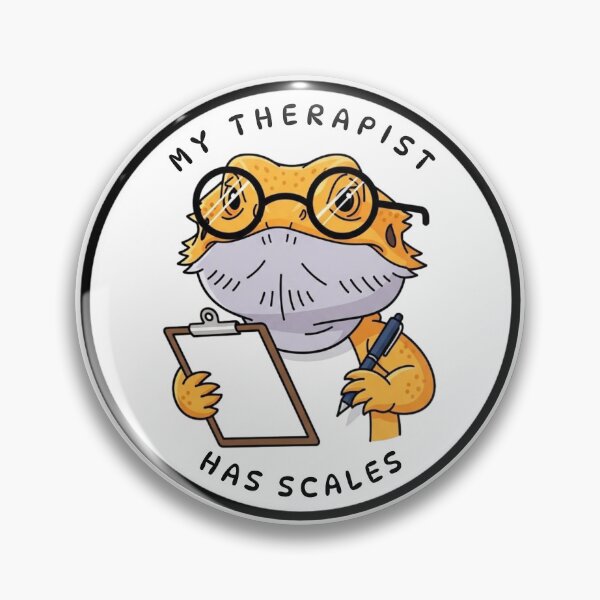 Item preview, Licensed Lizard Therapist – Gift for Bearded Dragon Owner Therapy Shirt designed and sold by Wander-made Wonders .