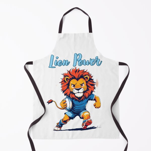 Item preview, Rugby Lion Mascot designed and sold by Printeca.