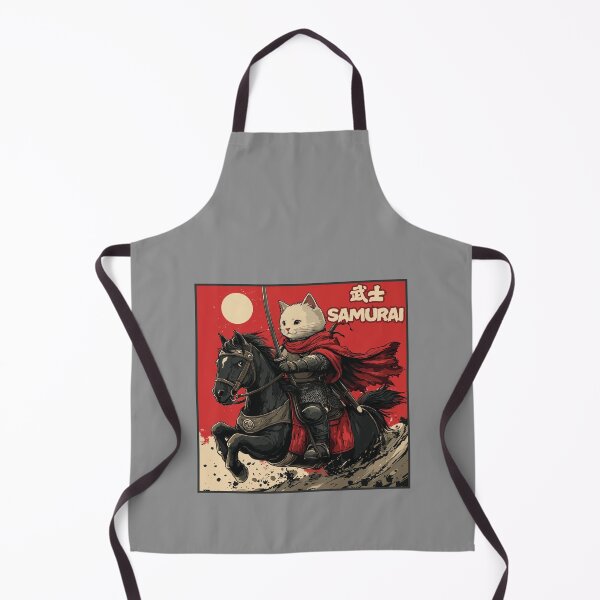 Item preview, Samurai Cat, Knight Cat designed and sold by Sleepy Cat Design.