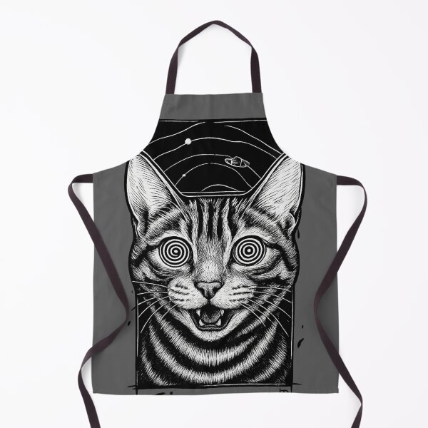 Item preview, Cosmic Hypno Cat – Trippy Feline Art designed and sold by Ahau Designs.
